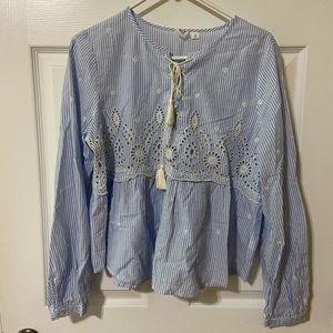 Gap Peasant Blouse